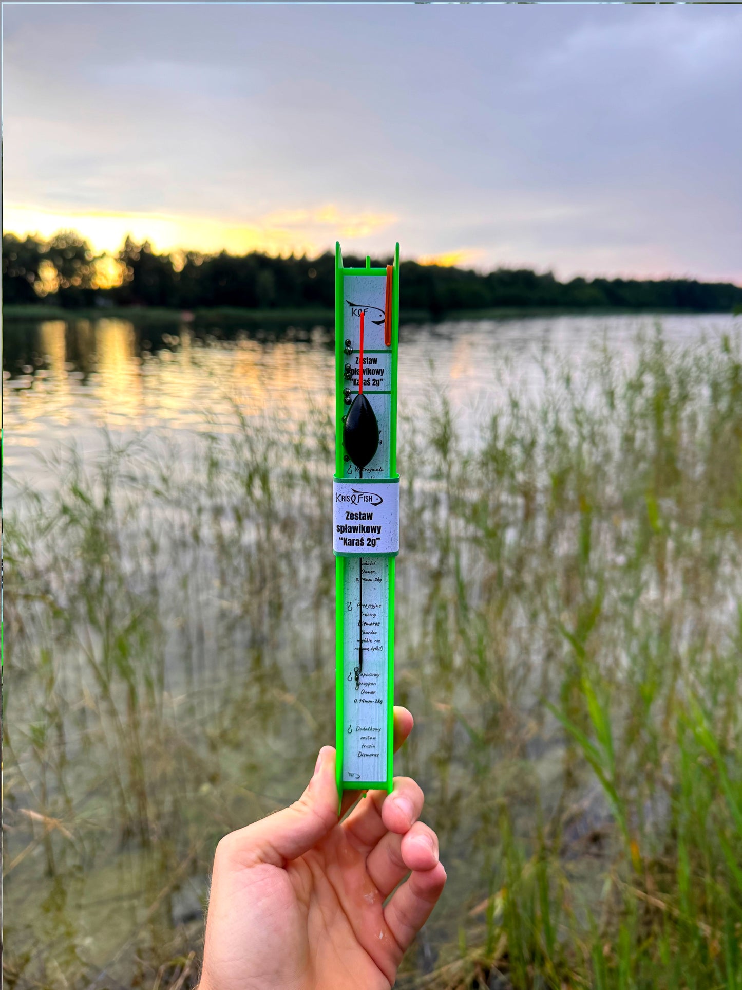 Zestaw spławikowy Kris&Fish - "Karaś 2g"