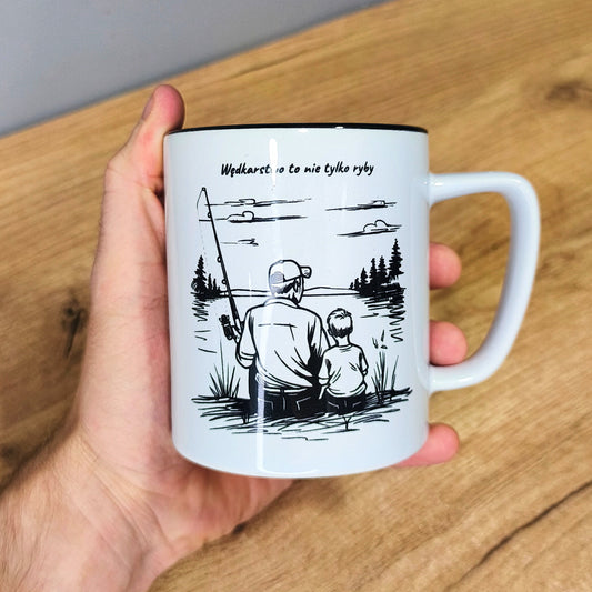 Kubek wędkarski - Wędkarstwo to nie tylko ryby