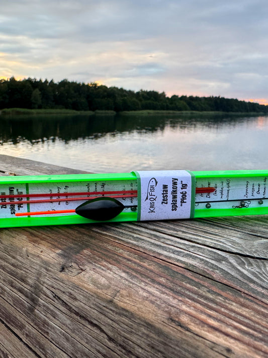 Zestaw spławikowy Kris&Fish - "Płoć 1 g"