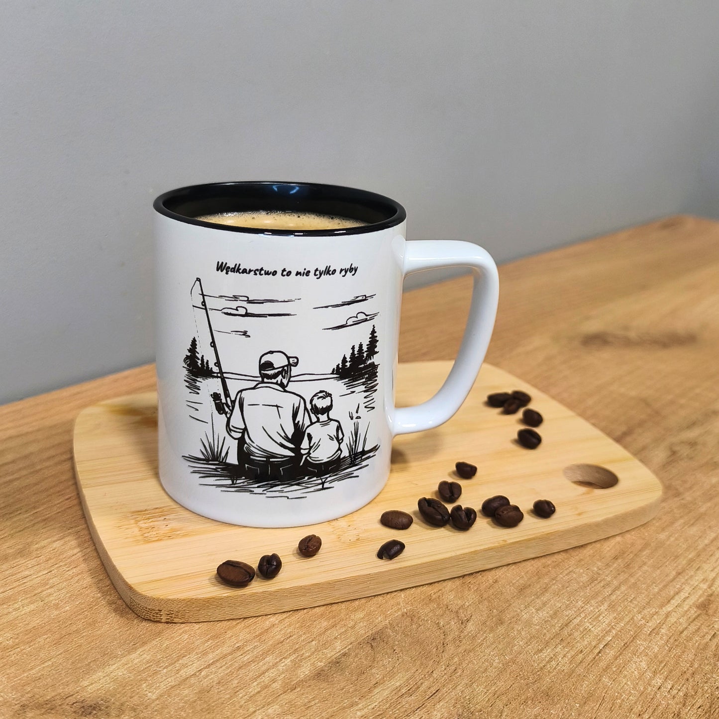 Kubek wędkarski - Wędkarstwo to nie tylko ryby