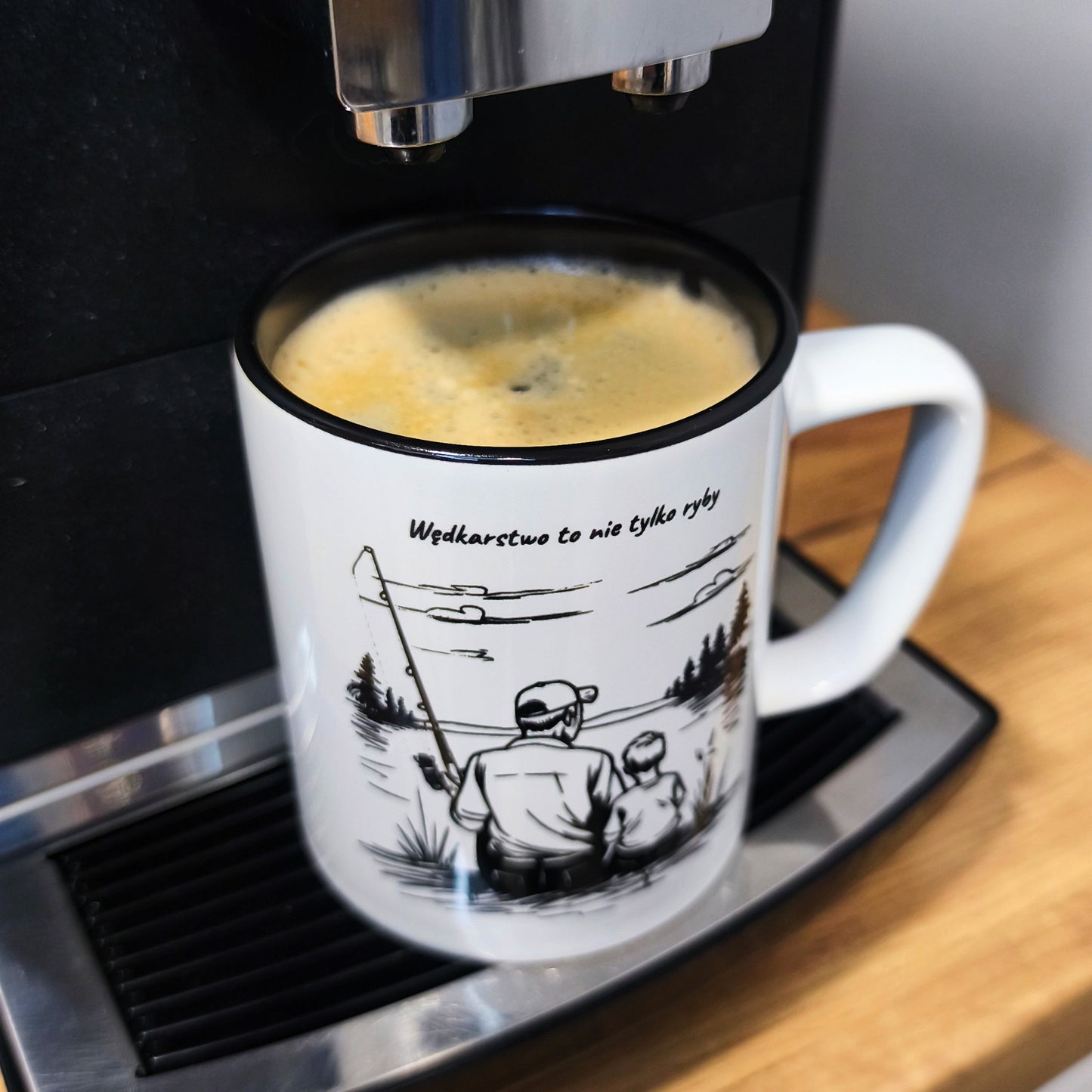 Kubek wędkarski - Wędkarstwo to nie tylko ryby