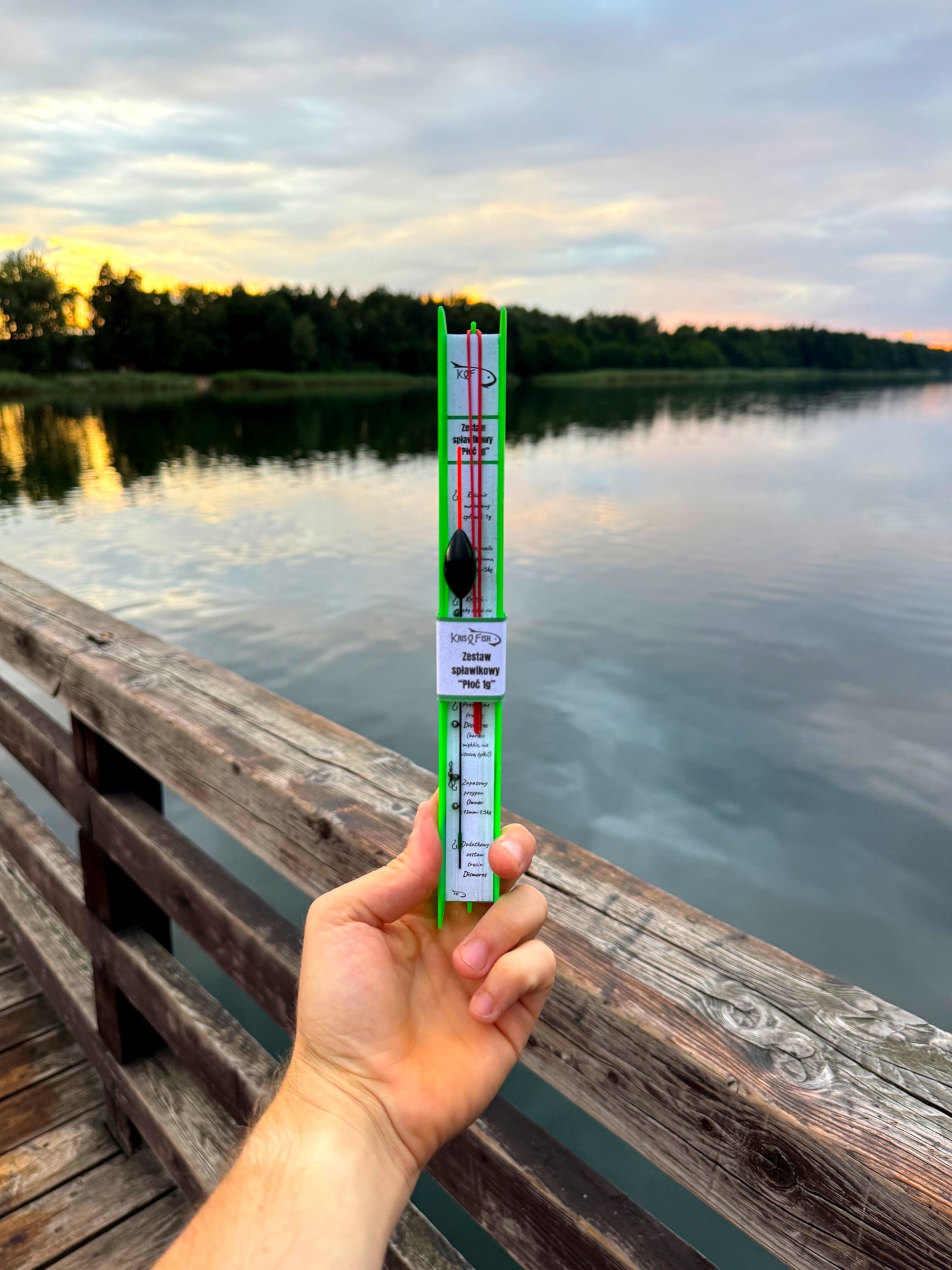 Zestaw spławikowy Kris&Fish - "Płoć 1 g"